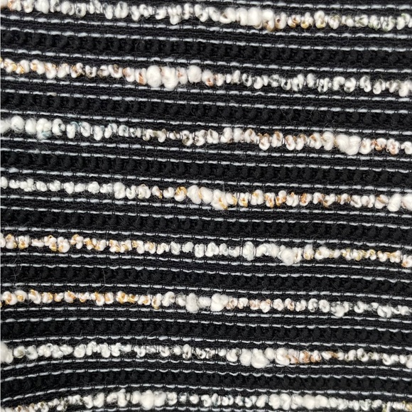 NWT MM Lafleur The Wharton Blazer Jacket Size 12 Yarn Stripe Black Retail $395 - Picture 8 of 13